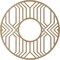 Ekena Millwork Empire Wood Fretwork Pierced Ceiling Medallion, Hickory, 20"OD x 7 3/8"ID x 3/8"T CMWP20X20X0375EPHI - alternate 5